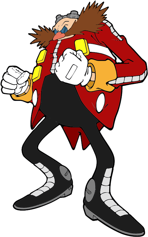 Sonic The Hedgehog Clip Art Cartoon Clip Art - Sonic Chronicles Eggman (483x764)