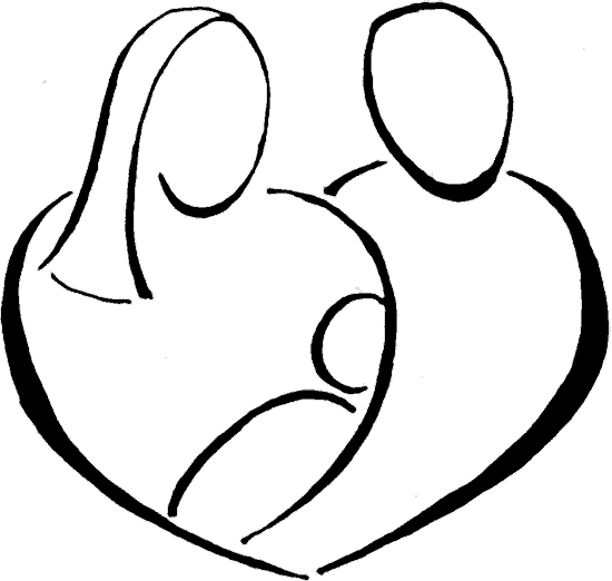 Perfect World Clip Art Family - Clip Art Family (550x522)