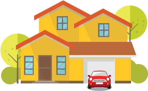 Property Damage Insurance Omai Homecar - House (504x504)