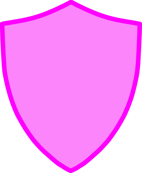 Pink Shield Clipart (492x598)