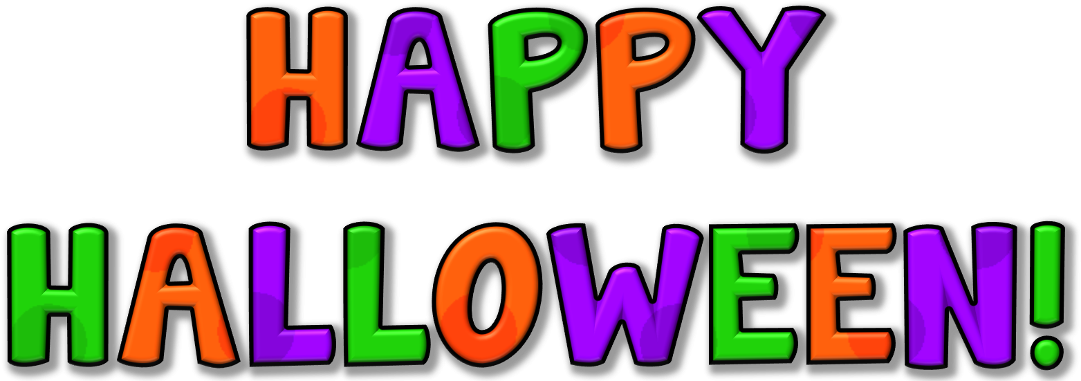 0 Happy Halloween Clip Art Clipart Fans - Happy Halloween Clip Art (1591x550)