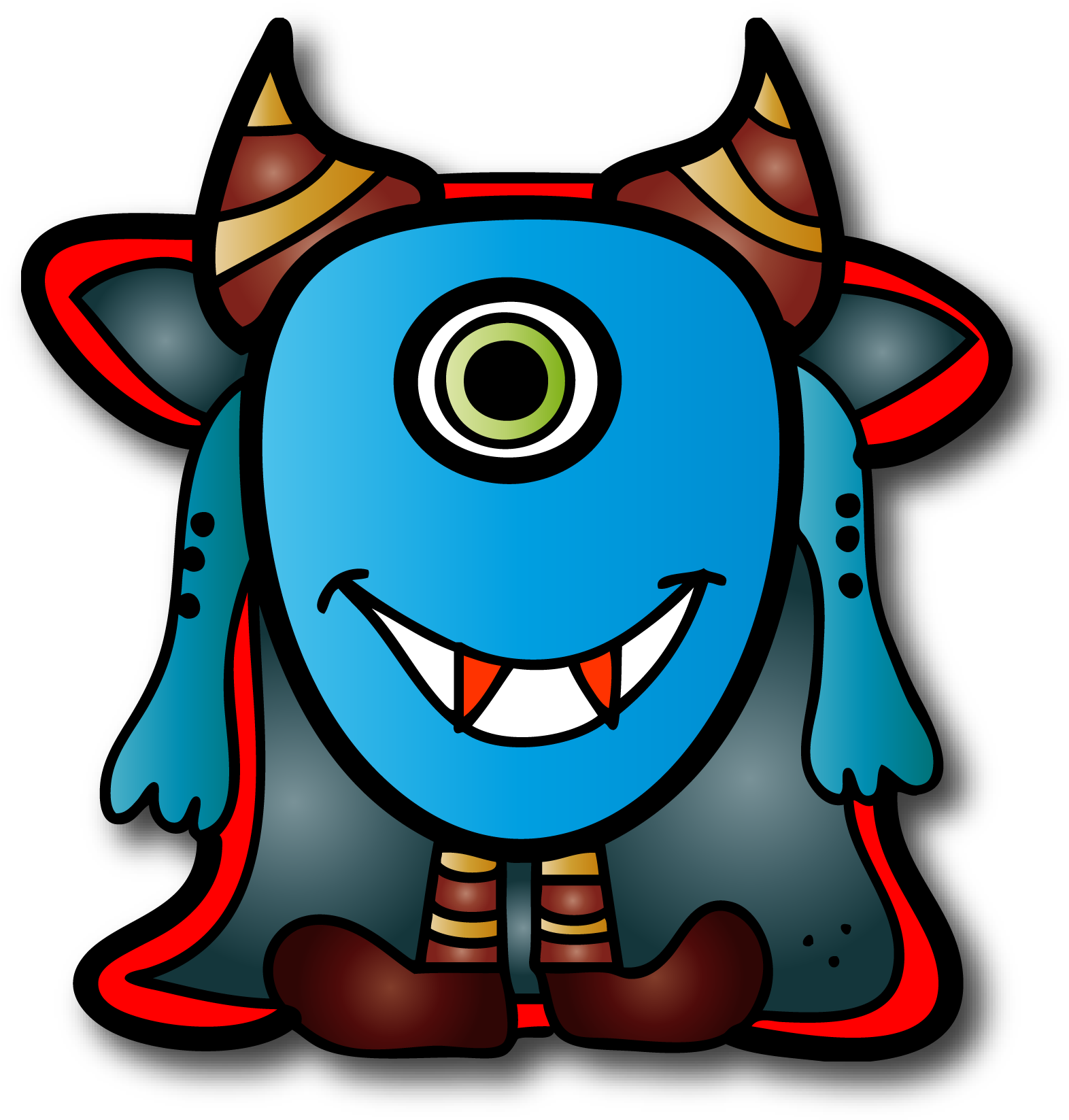 Halloween Clipartlittle - Cartoon (1588x1663)