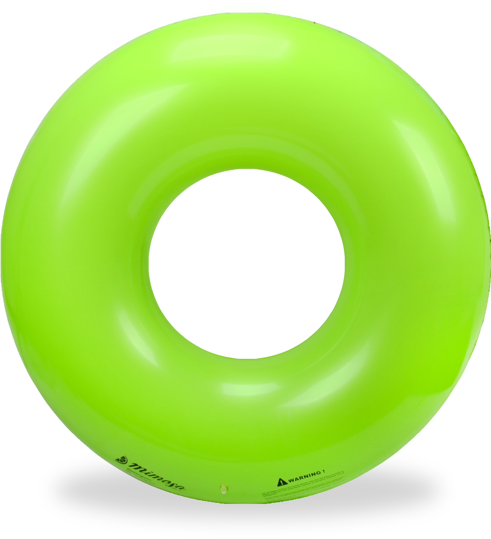 Green Round Tube Pool Float - Mimosa Inc Bright Green Inflatable Premium Quality (2048x1922)