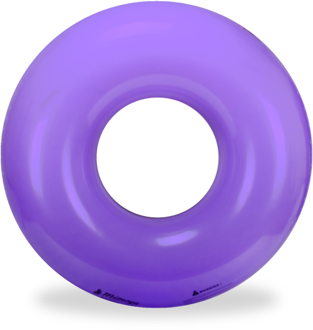 Neon Purple Round Pool Float By Mimosa Inc - Swimming Pool (760x713)