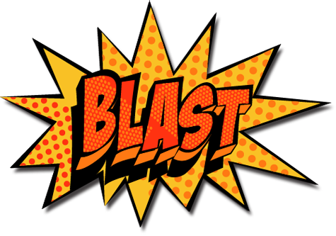 My Name Is David And I'm A Cub Scout - Blast Logo (475x333)