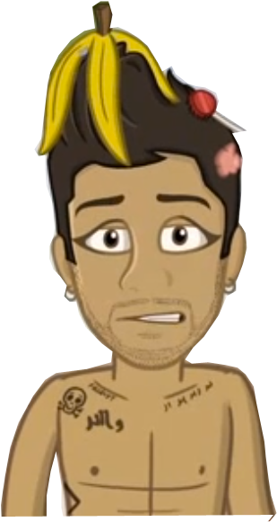 Zayn Cartoon Malik By Dlittlemonster - Zayn Malik Cartoon (500x600)