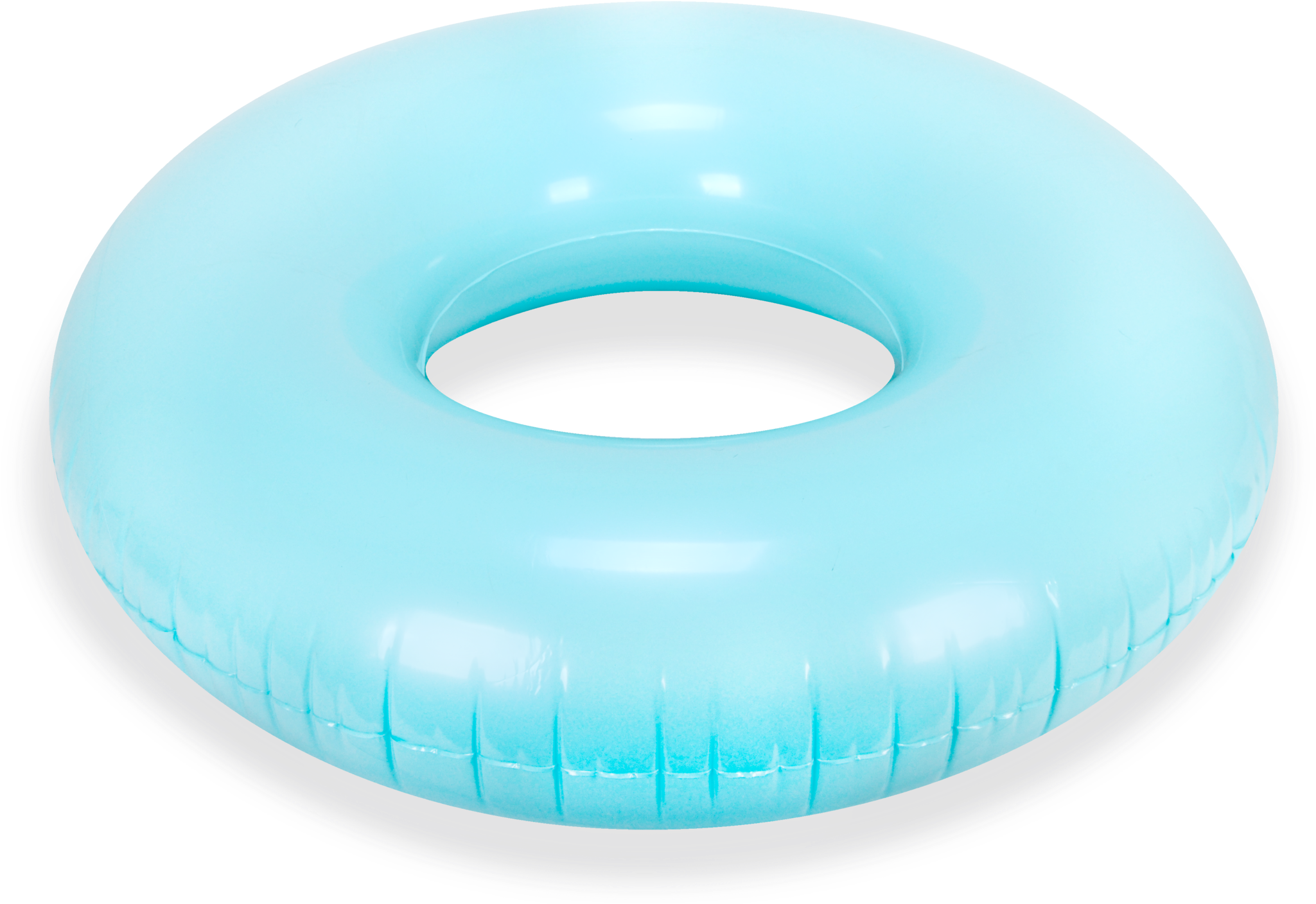 Turquoise Round Tube Pool Float - Pool Float Round Png (2048x1876)