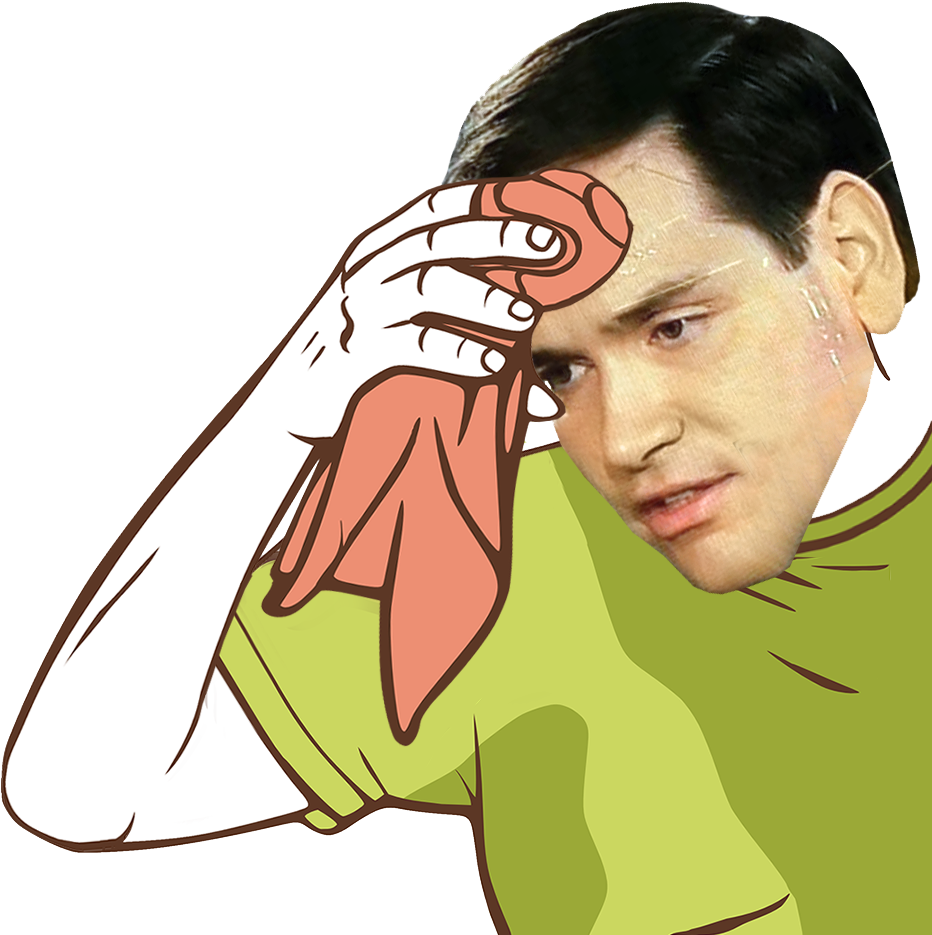 Kyle Craven Towel Face Nose Facial Expression Skin - Sweating Towel Guy Intensifies (956x939)