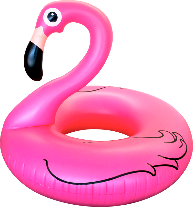 Pool Float Giant Flamingo - Pink Flamingo Floatie (800x860)
