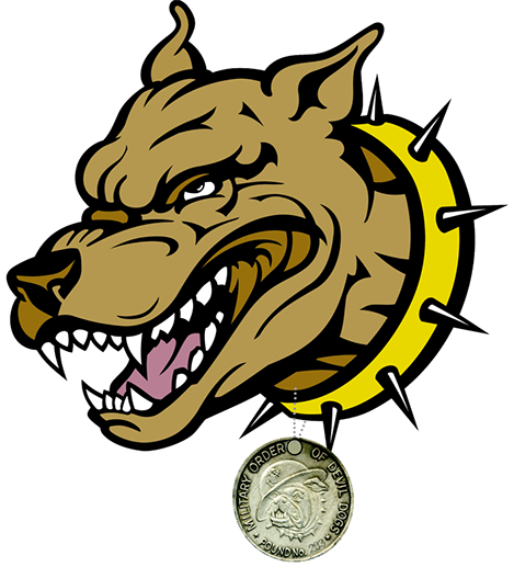 Mean Dog 2x - Vector Graphics (469x517)