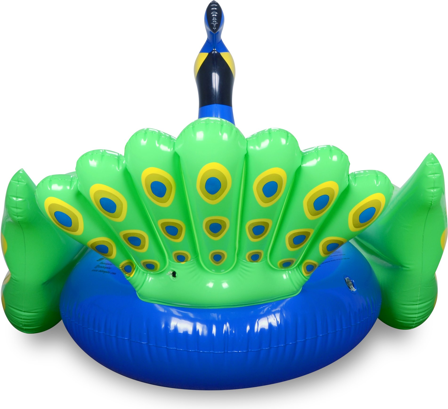 Inflatable Peacock Pool Float By Mimosa Inc - Mimosa Inc Inflatable Giant Size Float Pool Peacock (2048x1768)