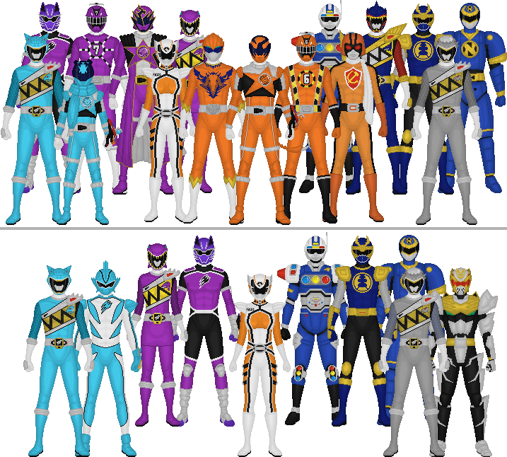 All Purple Power Rangers (717x646)