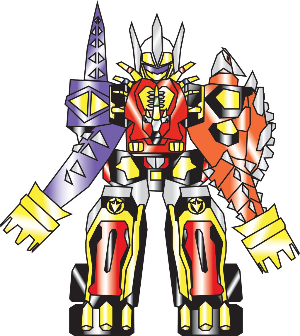 Dino Thunder - Power Rangers Dino Thunder Triceramax Megazord (1024x1145)