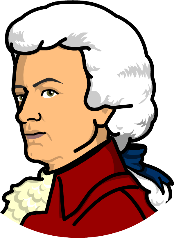 Wolfgang Amadeus Mozart - Wolfgang Amadeus Mozart Png (880x880)