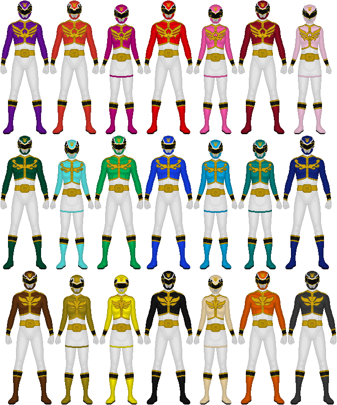 Additional Goseigers By Taiko554 - Additional Goseigers (673x809)