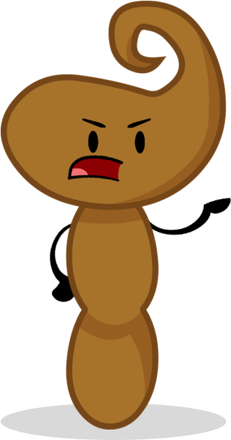 Poop Pose By Yearsanimations - Poop Bfdi (342x631)