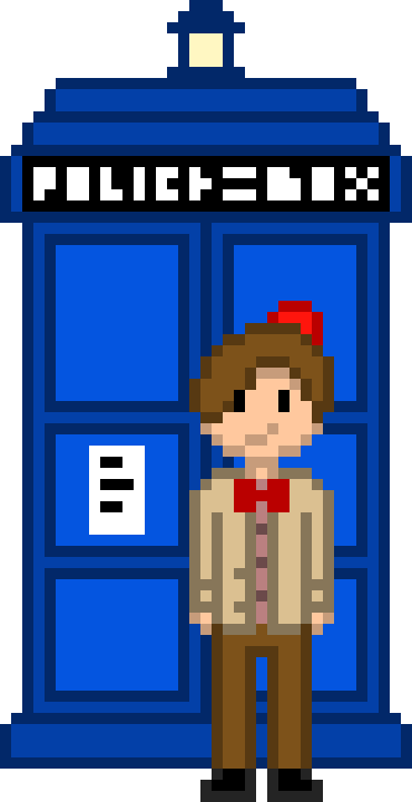Eleventh Doctor Amp T - Tardis (370x720)