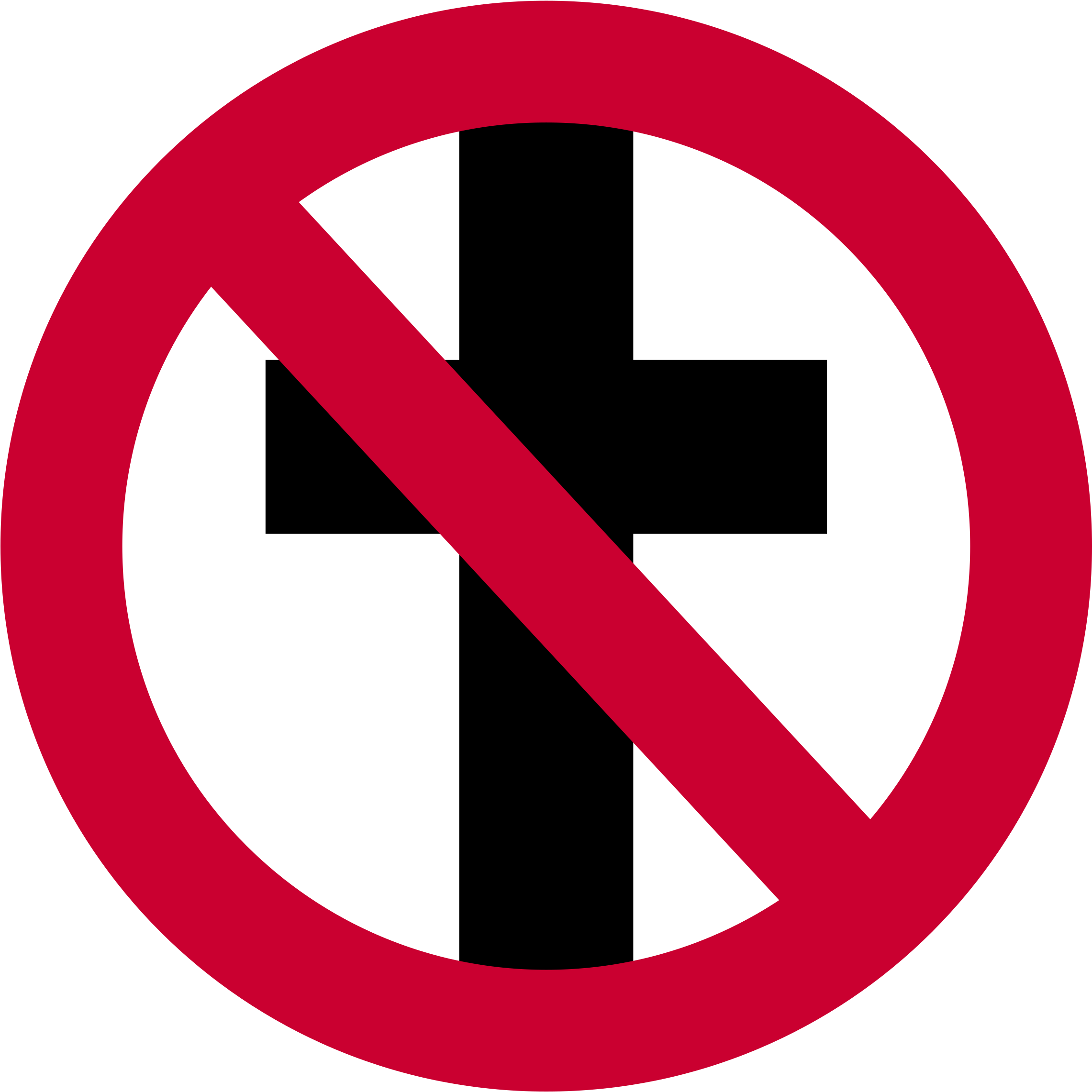 Religion Crossbuster - Bad Religion Logo Patch (2281x2400)