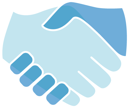 We Help Minimize The Impact Of Disputes Through Arbitration, - Hand (512x419)