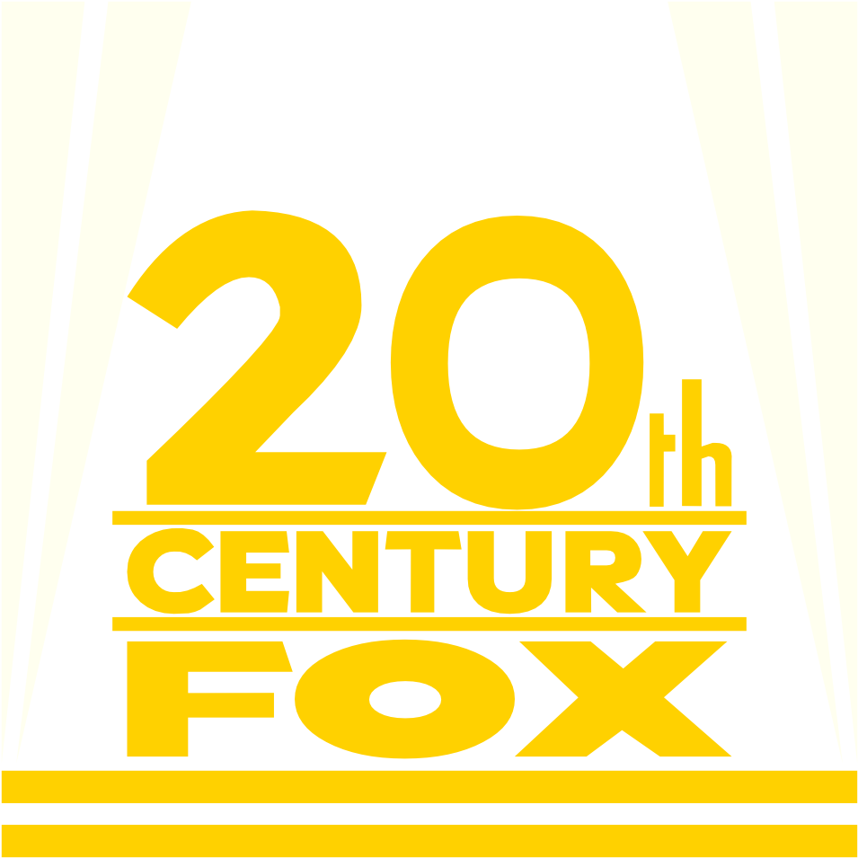 Free Fox News Channel Logo Black And White - 20 Century Fox Logo Vector (1000x1000)