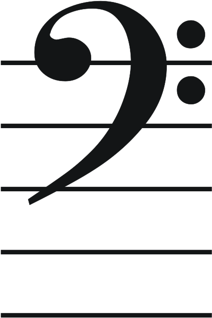 This Image Rendered As Png In Other Widths - F Bass Clef (500x734)