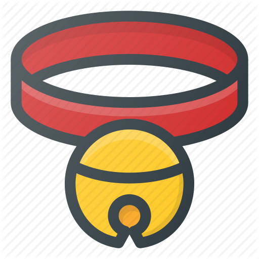 Bell Clipart Cat - Circle (512x512)