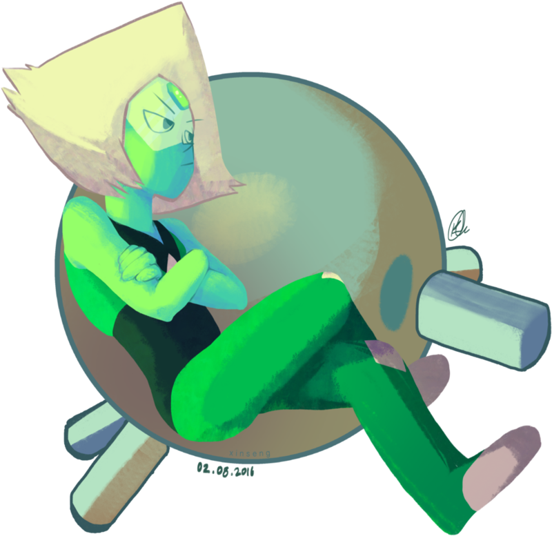 Angry Green Dorito By Xinseng - Cartoon (894x894)