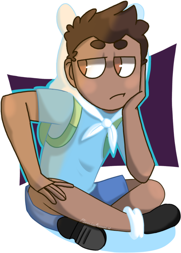 He Sit By Ritacutie - Basicallyidowrk Fan Art (816x979)