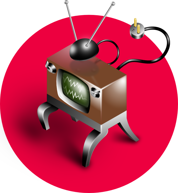 Angry Guy With Axe Clipart - Television (739x800)