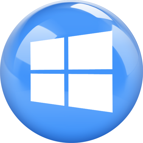 Shutdown Button Clipart Windows 7 - Windows 10 (480x480)