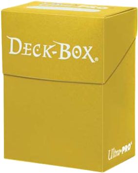Ultra Pro - Deck Box: Black (ultra Pro 81453) (600x600)