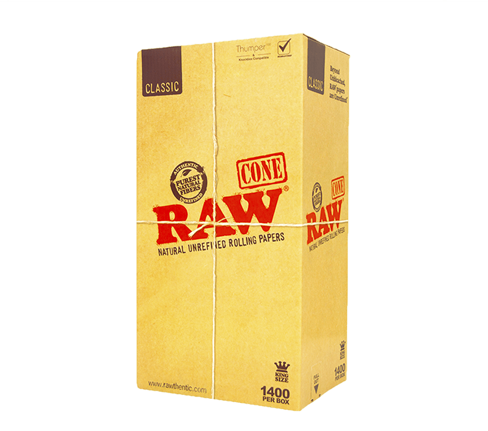 Pre Rolled Cones, Pre Rolled Cones, Pre Rolled Papers, - Raw Cone Rolling Papers, Natural Unrefined, Classic, (1000x1000)