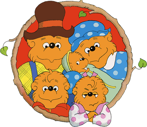 Berenstain Bears Or Berenstein Bears - Berenstain Bears Vs Berenstein (500x431)