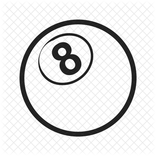 Eight Ball Icon - Money Charm (512x512)