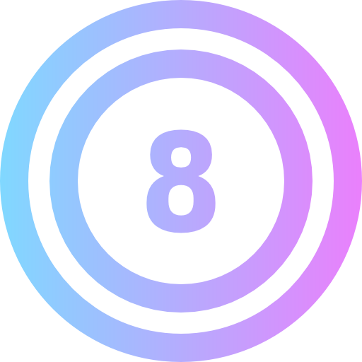 Eight Ball Free Icon - Circle (512x512)