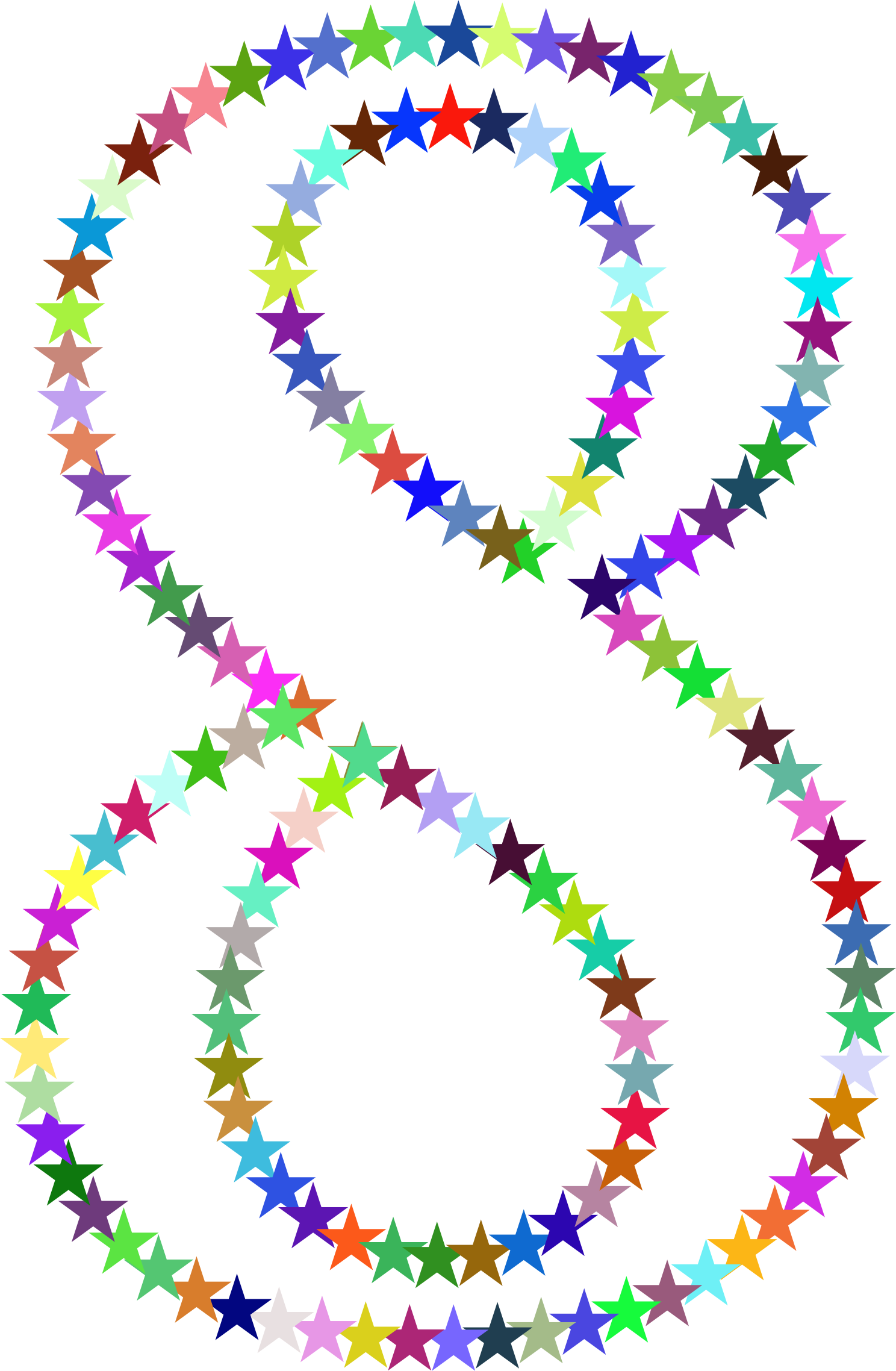 Eight Stars - Rainbow Star Number Eight Mugs (1488x2276)
