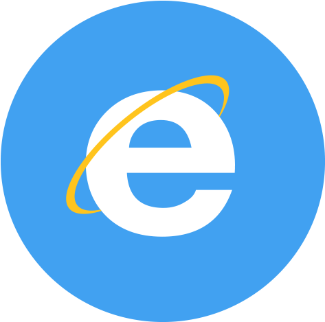 Internet Explorer 10 Icon Png - Instagram Logo Png Blue (512x512)