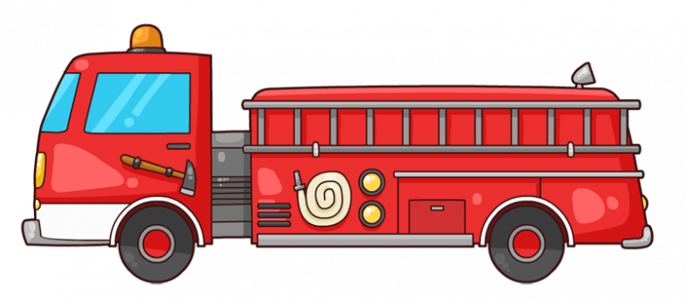 Interesting Fire Truck Clip Art Free Clipart Images - Fire Truck Clip Art (768x336)