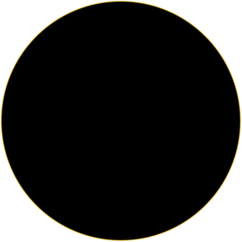 This Picture Of The August 11, 1999 Solar Eclipse Was - Black Dot Transparent Background (770x770)