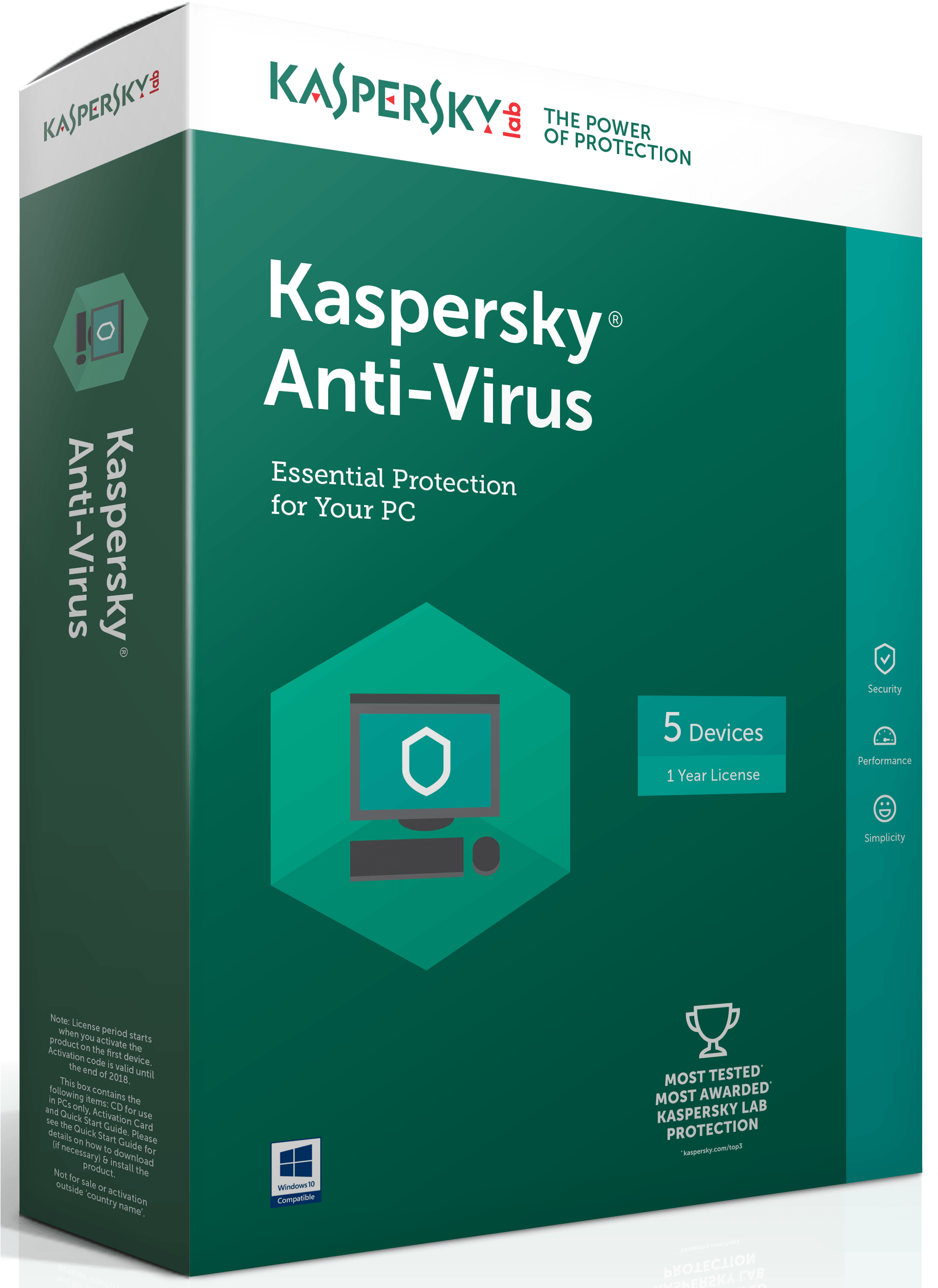 And Reliable Protection Antivirus Problem Notice Hard - Kaspersky 2017 Anti Virus (1841x2544)