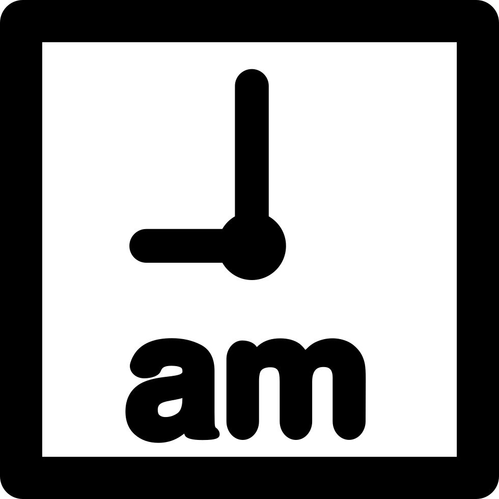 Png File - Am Icon (980x980)