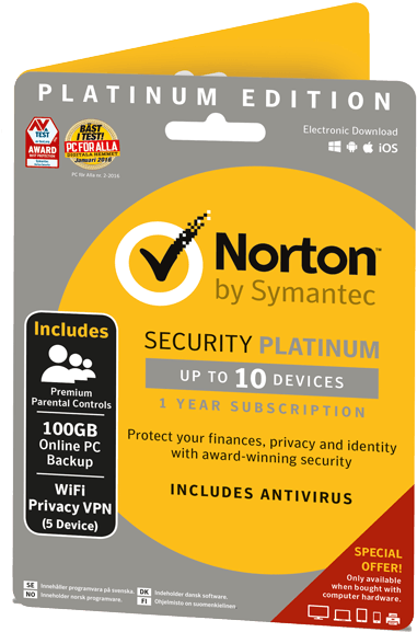 Symantec Ue Norton Security Platinum Attach - Norton Security With Backup - Pc, Mac, Android, Apple (786x587)