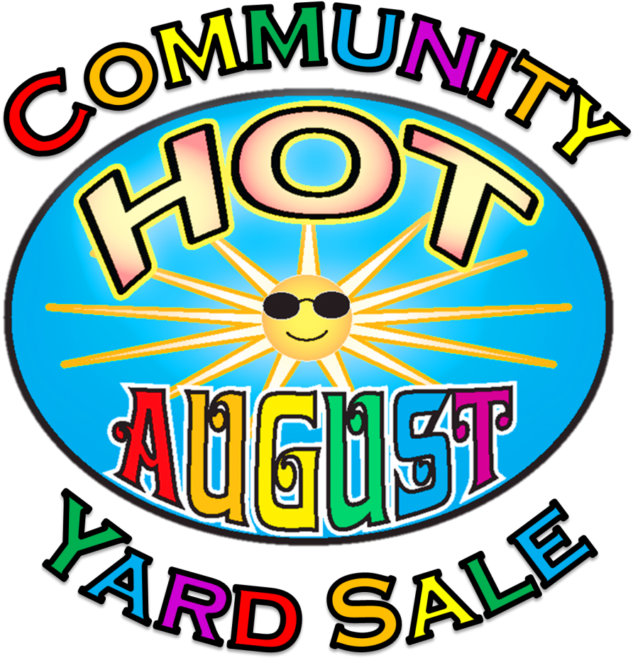 Hot August Community Yard Sale - Circle (1024x930)
