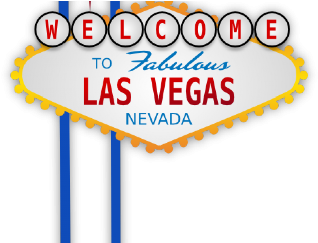 Sign Clipart Las Vegas - Welcome To Las Vegas Sign Clip Art (640x480)