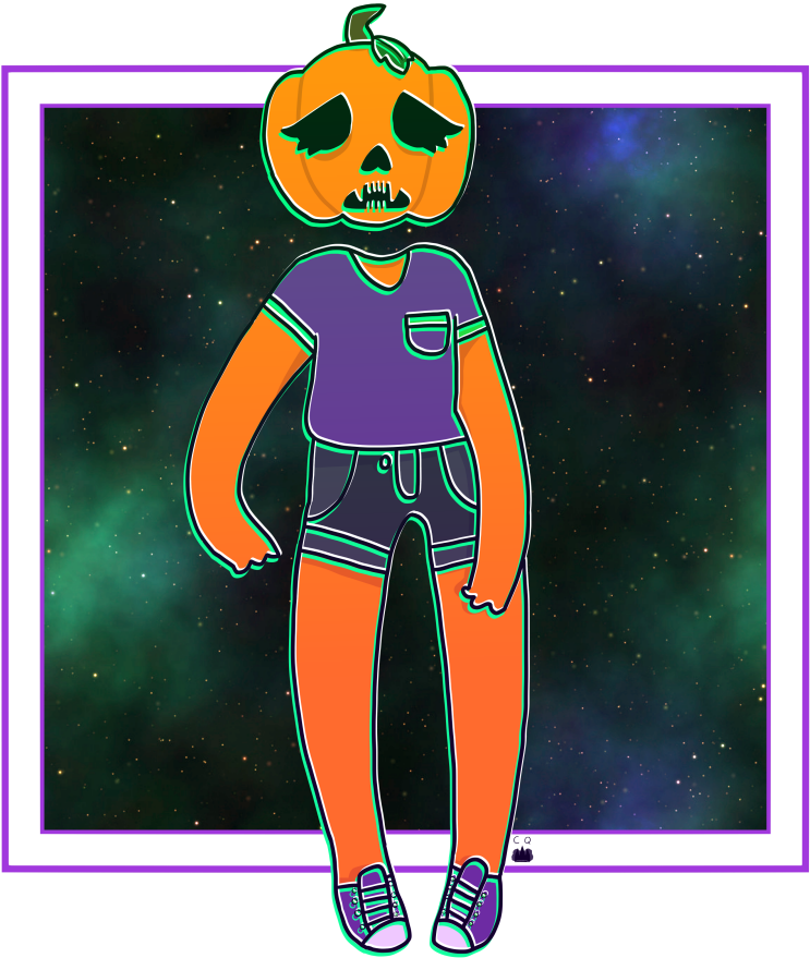 Ayyy I Made Myself My Own Sort Of October Drawing Challenge - Illustration (900x900)