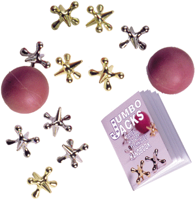 Channel Craft Jumbo Jacks With Canvas Pouch Game (400x408)