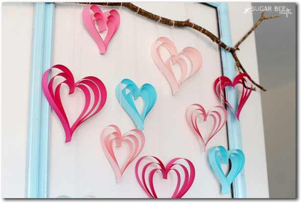 Paper Strip Hearts - Heart (648x432)
