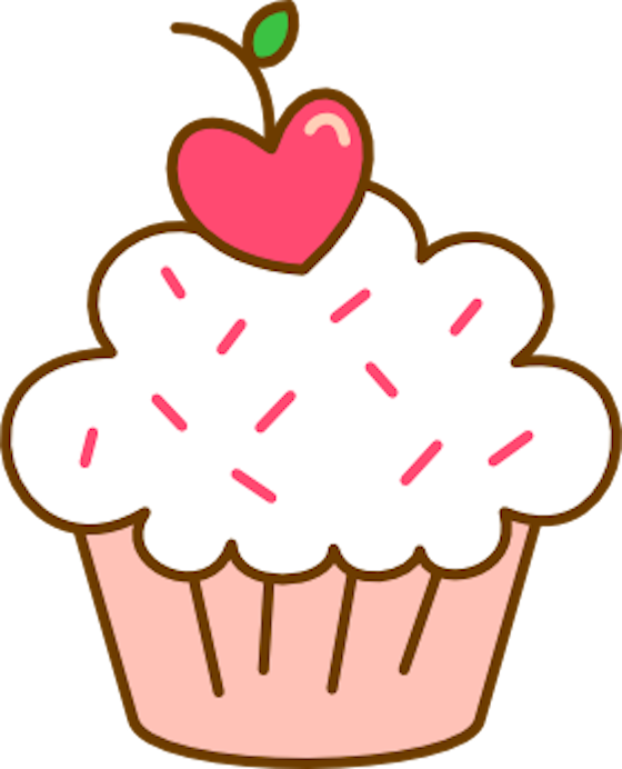 Este Imagem Foi Usada Em Um Vídeo Postado Lá No Canal - Cupcakes Tumblr Png (560x692)