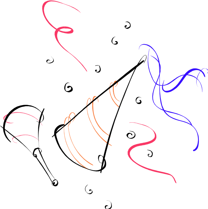 Free Itchy Cliparts, Download Free Clip Art, Free Clip - Party Hat Drawing (746x732)