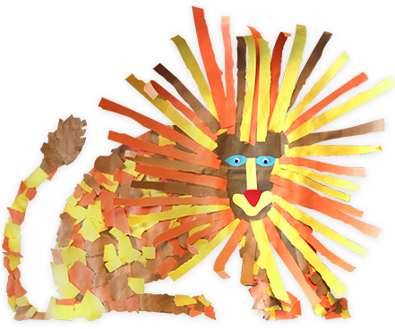 Project Details Elmer's Lion Craft Project - Lion (440x440)
